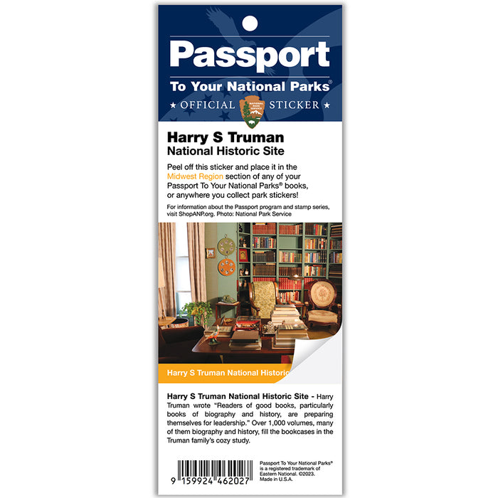 Harry S Truman NHS Passport Sticker