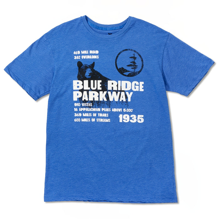 Blue Ridge Parkway Bear Facts T-Shirt