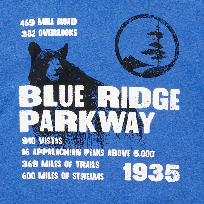 Blue Ridge Parkway Bear Facts T-Shirt