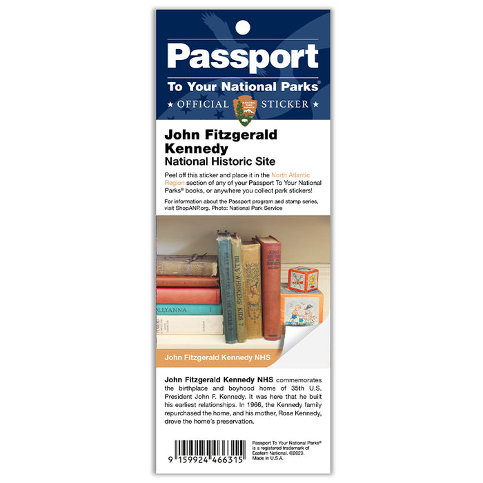 JFK NHS Passport Sticker