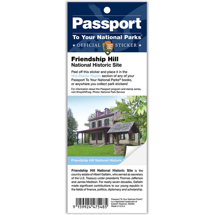 Friendship Hill NHS Passport Sticker