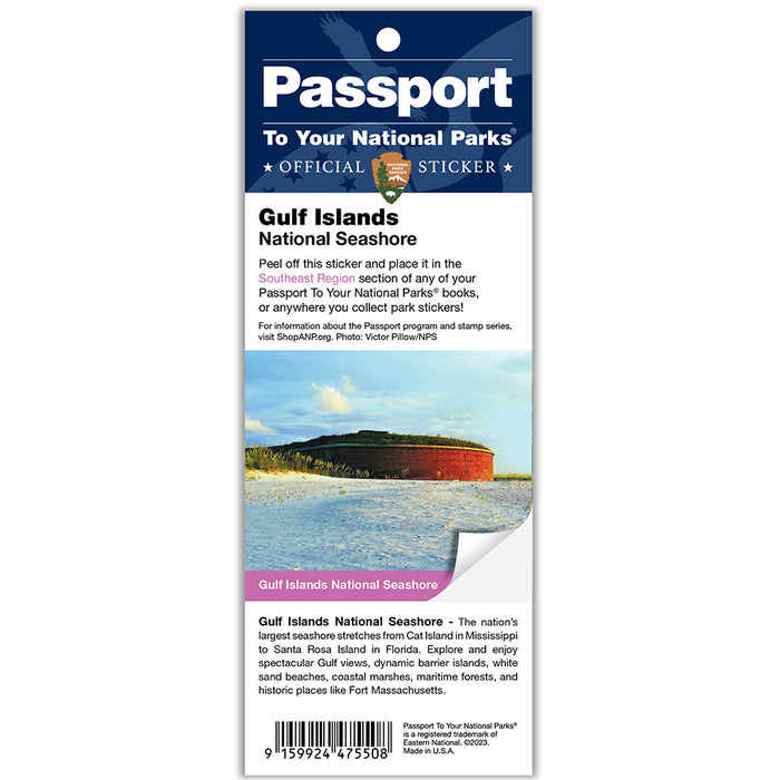 Gulf Islands NS Passport Sticker