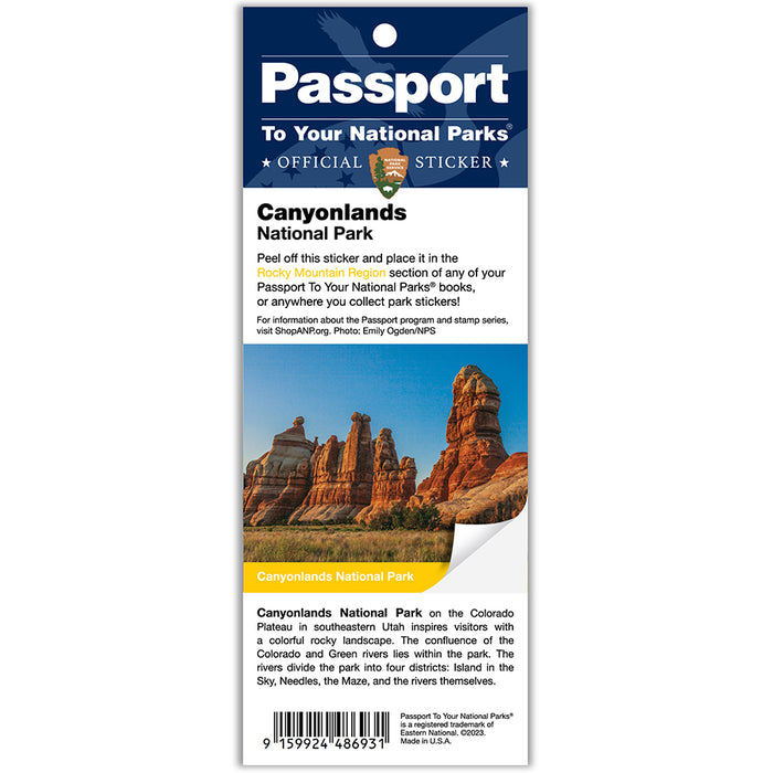 Canyonlands NP Passport Sticker