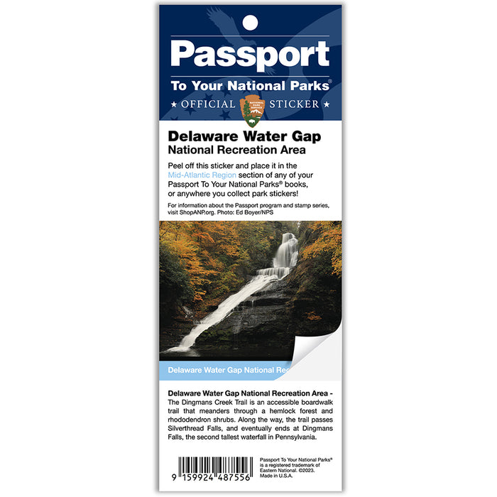 Delaware Water Gap NRA Passport Sticker