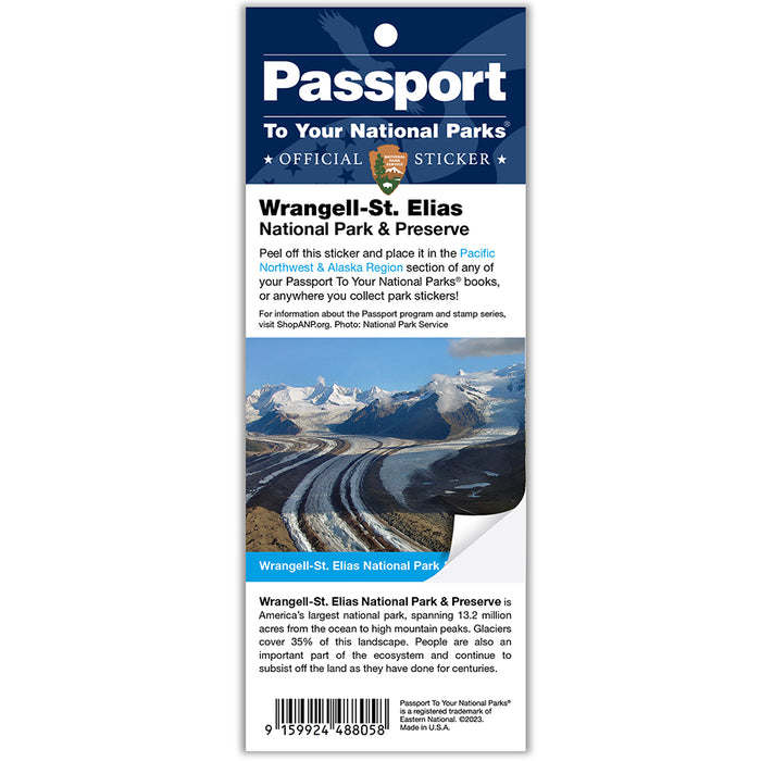 Wrangell-St. Elias NP & PRES Passport Sticker