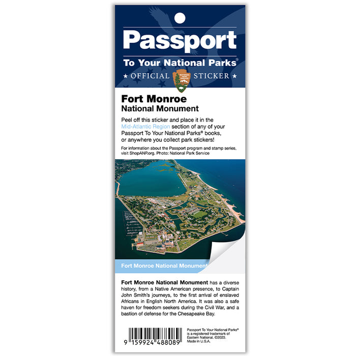 Fort Monroe NM Passport Sticker