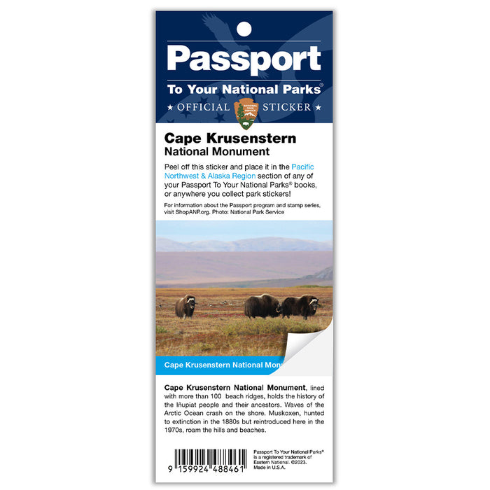 Cape Krusenstern NM Passport Sticker