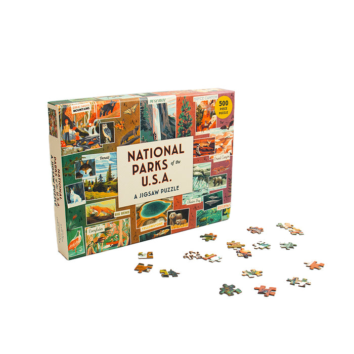 National Parks of The U.S.A. - 500 Piece Puzzle