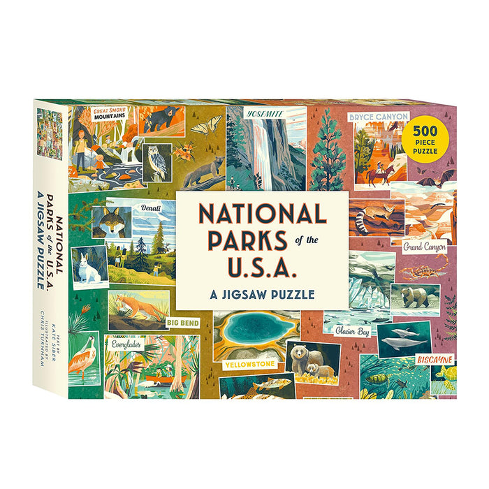 National Parks of The U.S.A. - 500 Piece Puzzle