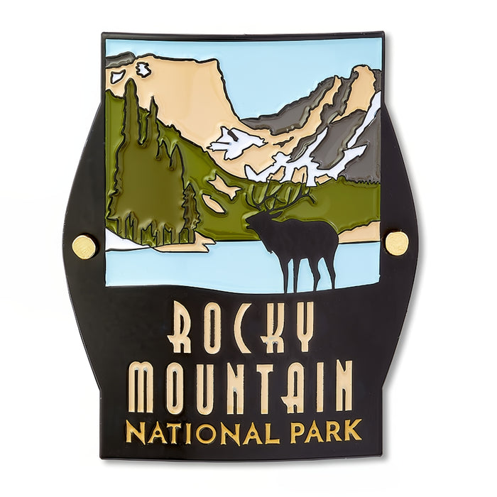 Rocky Mountain NP Trailblazer Hiking Medallion