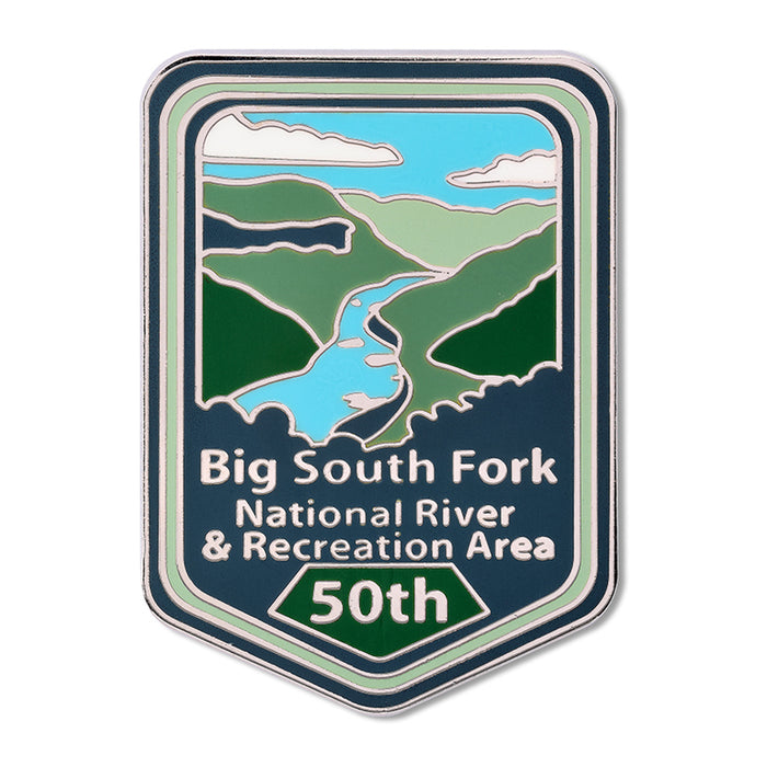 Big South Fork NRRA 50TH Anniversary Pin