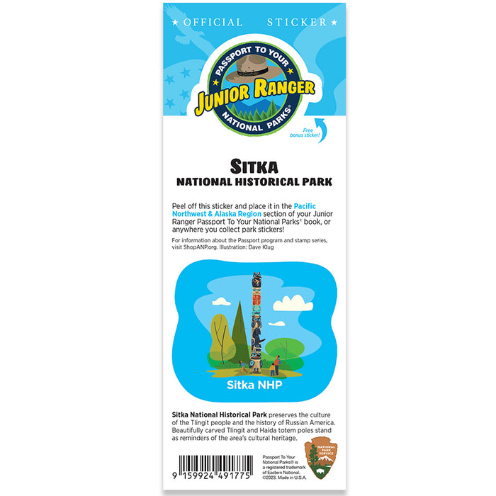 Sitka NHP Passport Junior Ranger Single Sticker