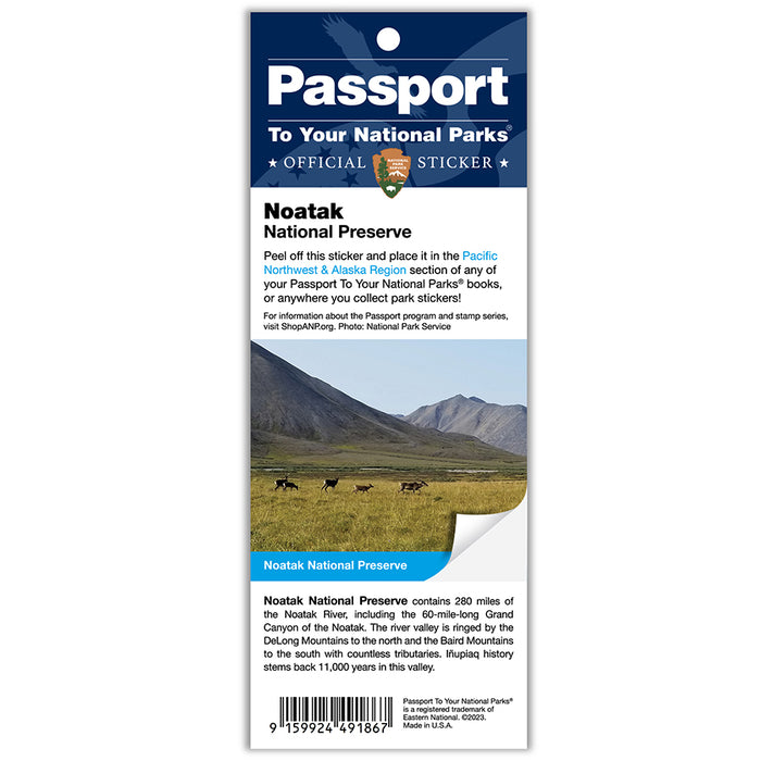 Noatak NP Passport Sticker