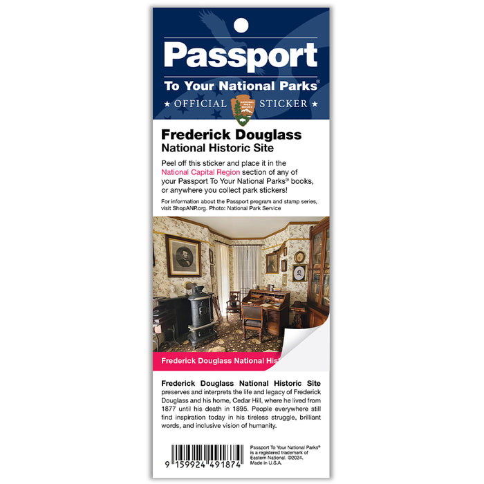Frederick Douglass NHS Passport Sticker