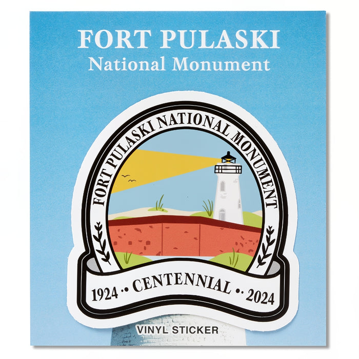 Fort Pulaski NM 100th Anniversary Sticker