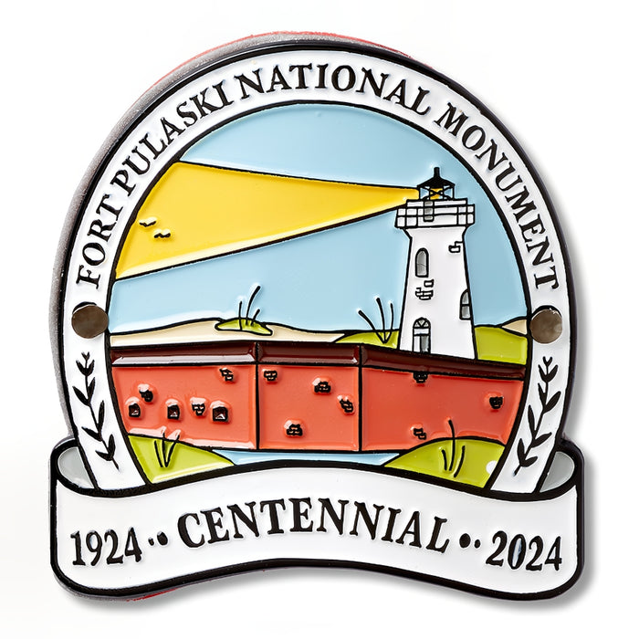 Fort Pulaski NM 100th Anniversary Hiking Medallion