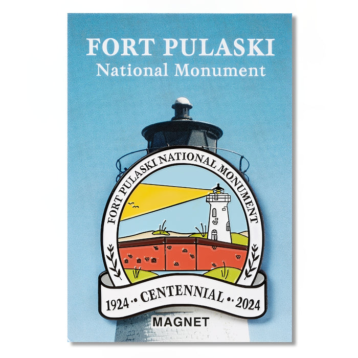 Fort Pulaski NM 100th Anniversary Magnet