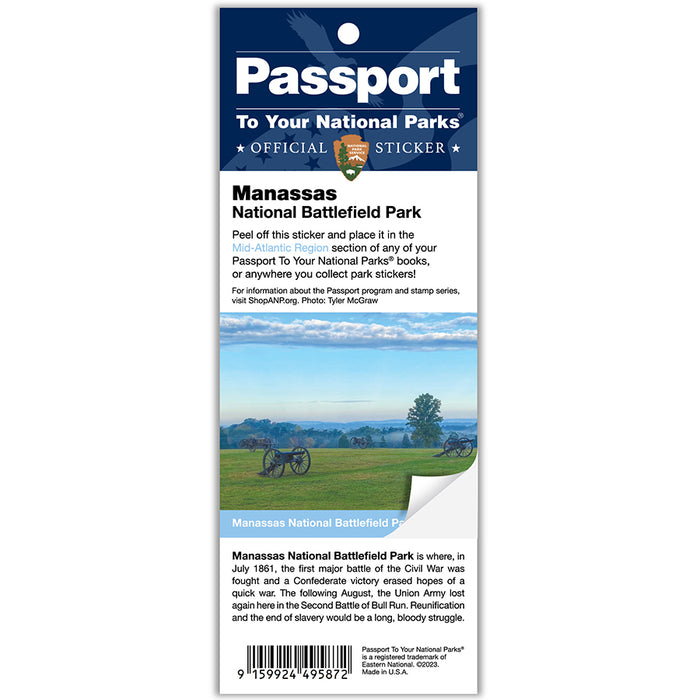 Manassas NBP Passport Sticker