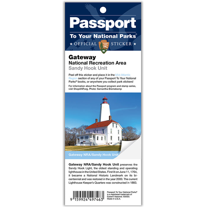 Gateway NRA Sandy Hook Unit Passport Sticker