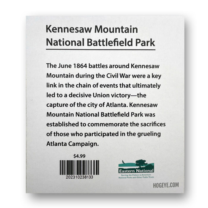 Kennesaw Mountain NBP 160th Anniversary Vinyl Sticker