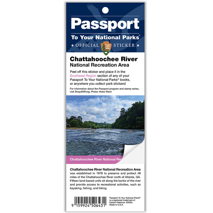 Chattahoochee River NRA Passport Sticker