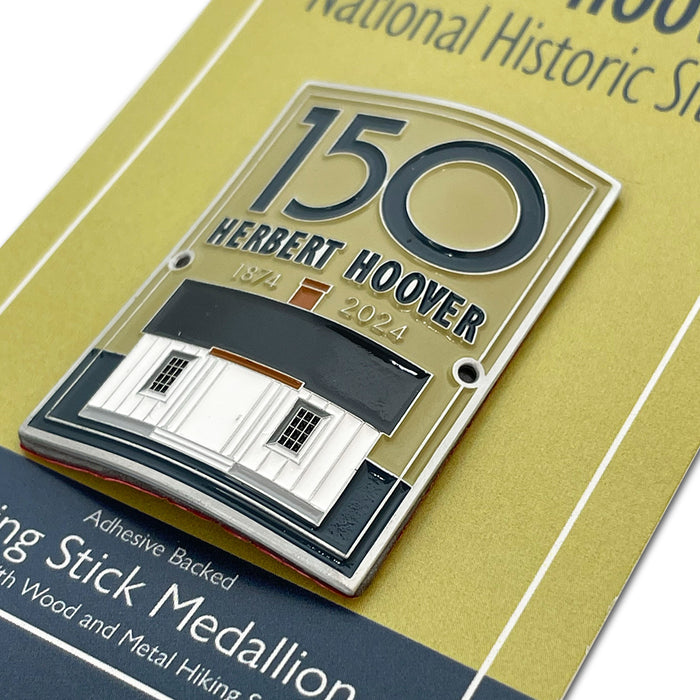 Herbert Hoover 150th Birthday Commemorative Hiking Medallion