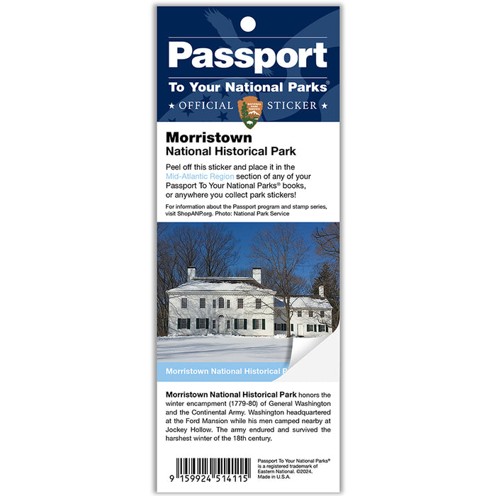Morristown NHP Passport Sticker
