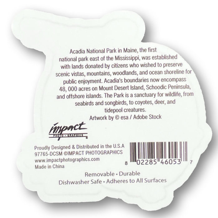 Acadia National Park Mountain Biking Decal