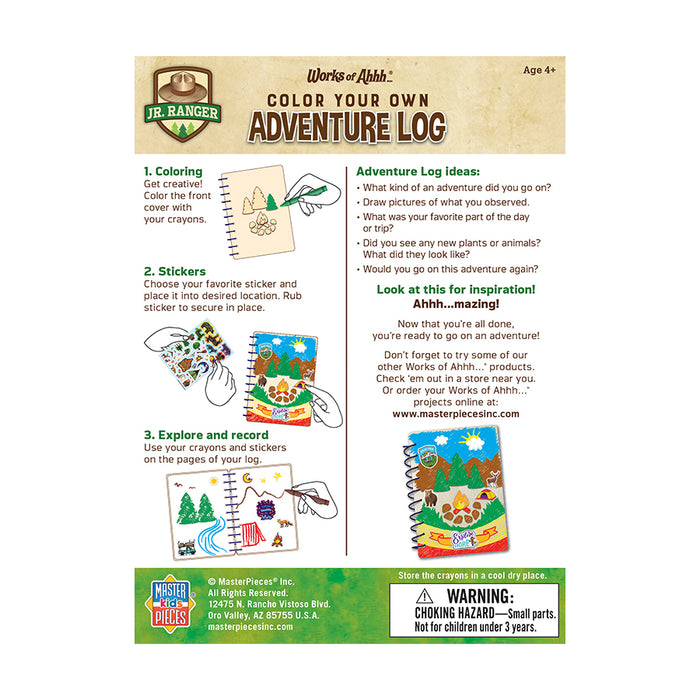 Junior Ranger Adventure Log