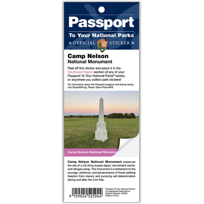 Camp Nelson NM Passport Sticker