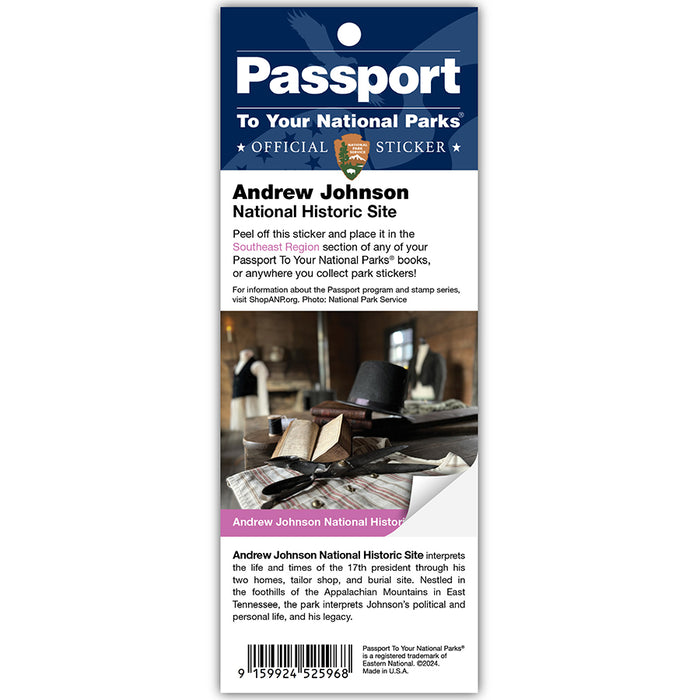 Andrew Johnson NHS Passport Sticker