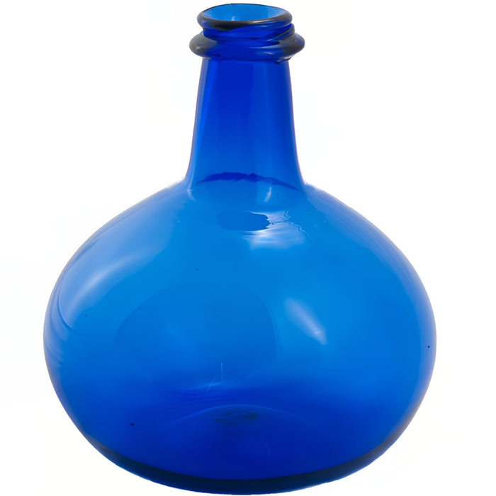 Cobalt Glass Onion Bottle