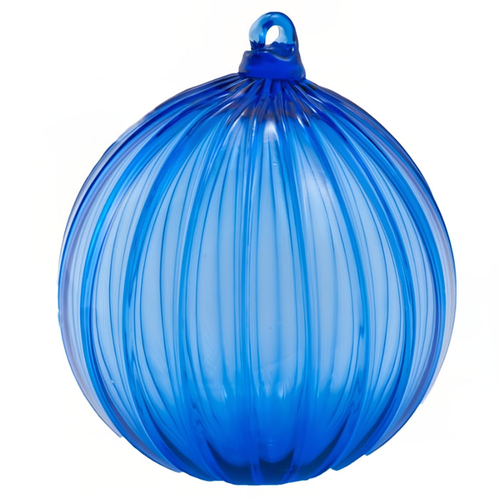 Cobalt Glass Ball Ornament