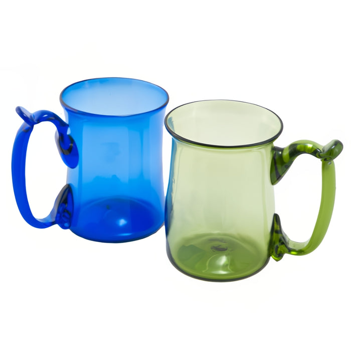 Green Glass Mug