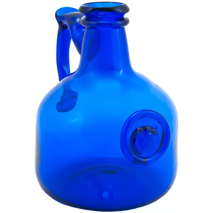 Cobalt Glass Wine Decanter