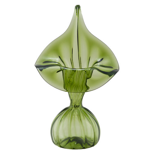 Handblown Jack-in-Pulpit Vase