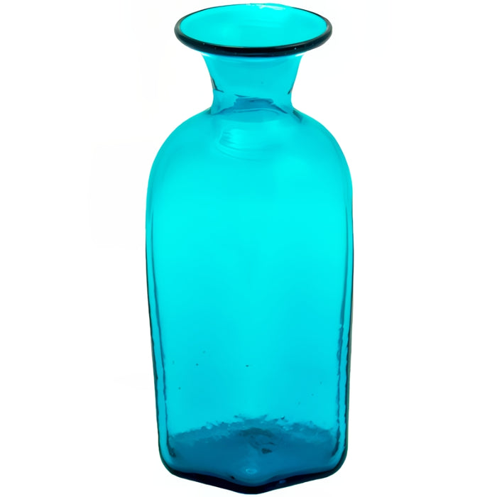Teal Glass Vial