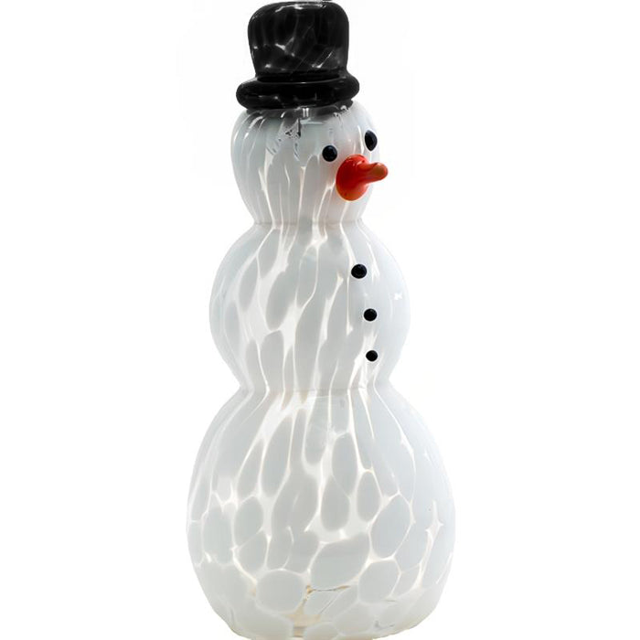 Frosty the Snowman Glass Figurine