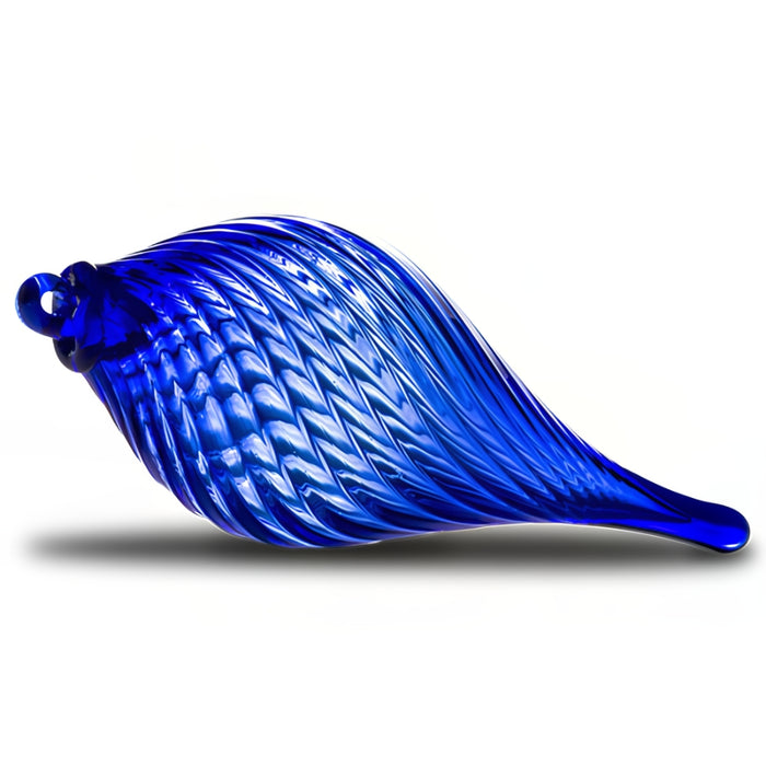 Cobalt Teardrop Ornament