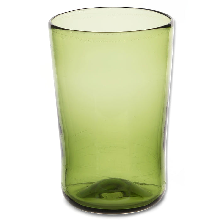 Green Glass Tumbler