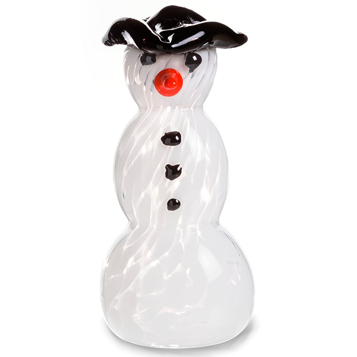 Frosty the Snowman Glass Figurine - Tricorne Hat
