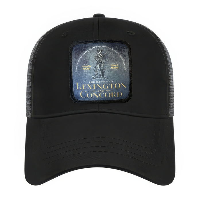 The Battle of Lexington and Concord Trucker Cap -Grey/Black
