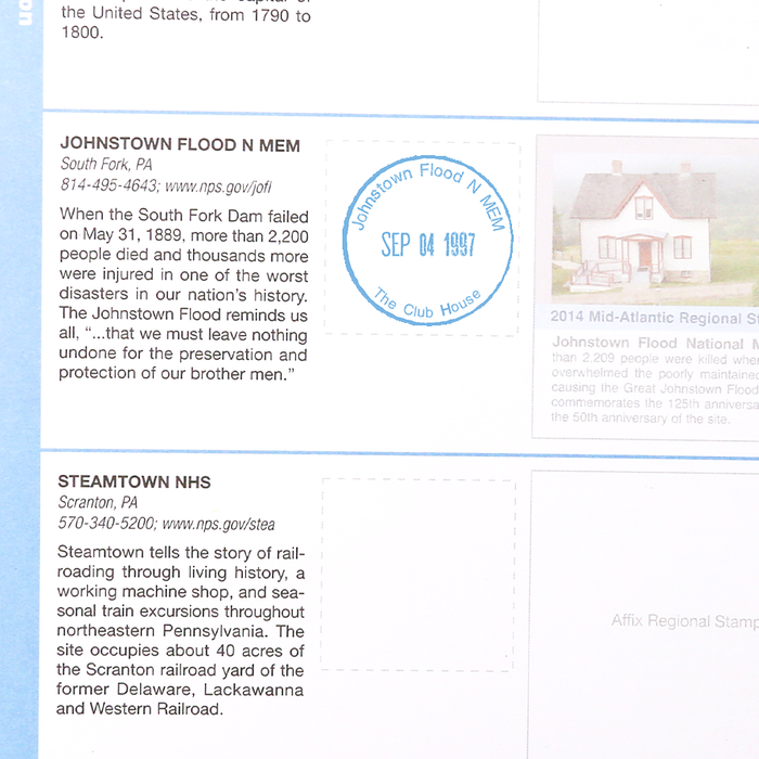 Passport To Your National Parks® Retro Cancellation Stickers