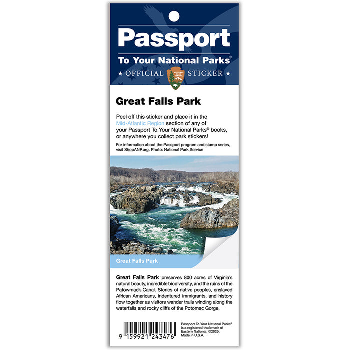 Great Falls Park Passport Sticker