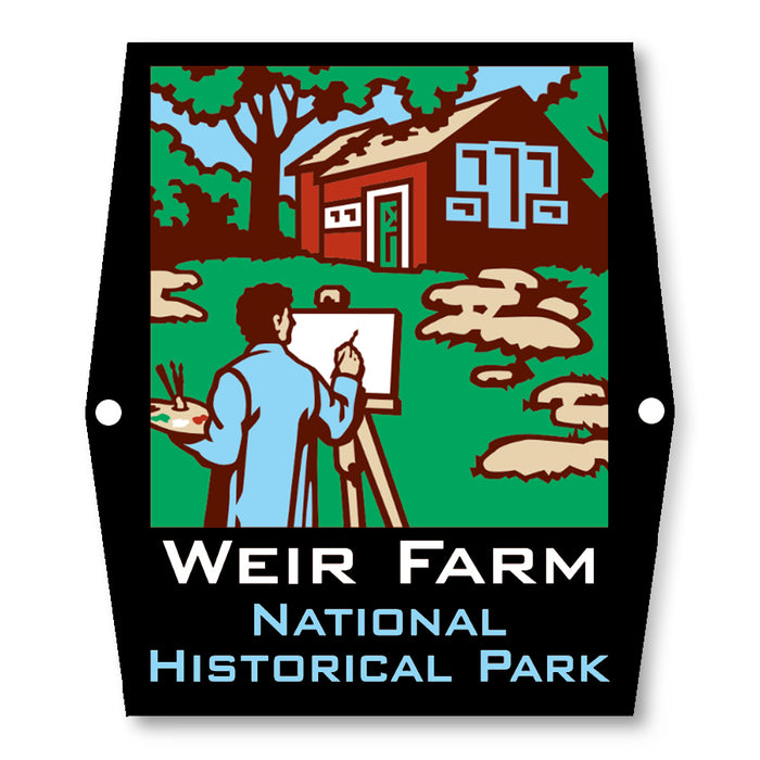 ANP Weir Farm National Historical Park Hiking Medallion