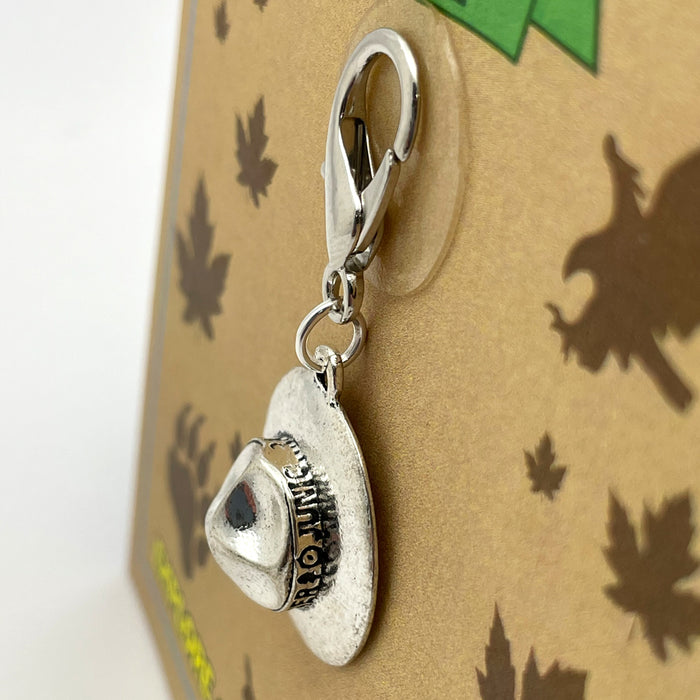 Junior Ranger Zipper Pull – Ranger Hat