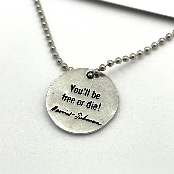 Harriet Tubman “You’ll be free or die” Ring Charm