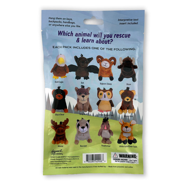 North American Wildlife Mini Mystery Plush