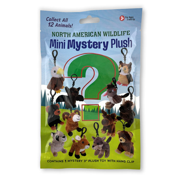 North American Wildlife Mini Mystery Plush