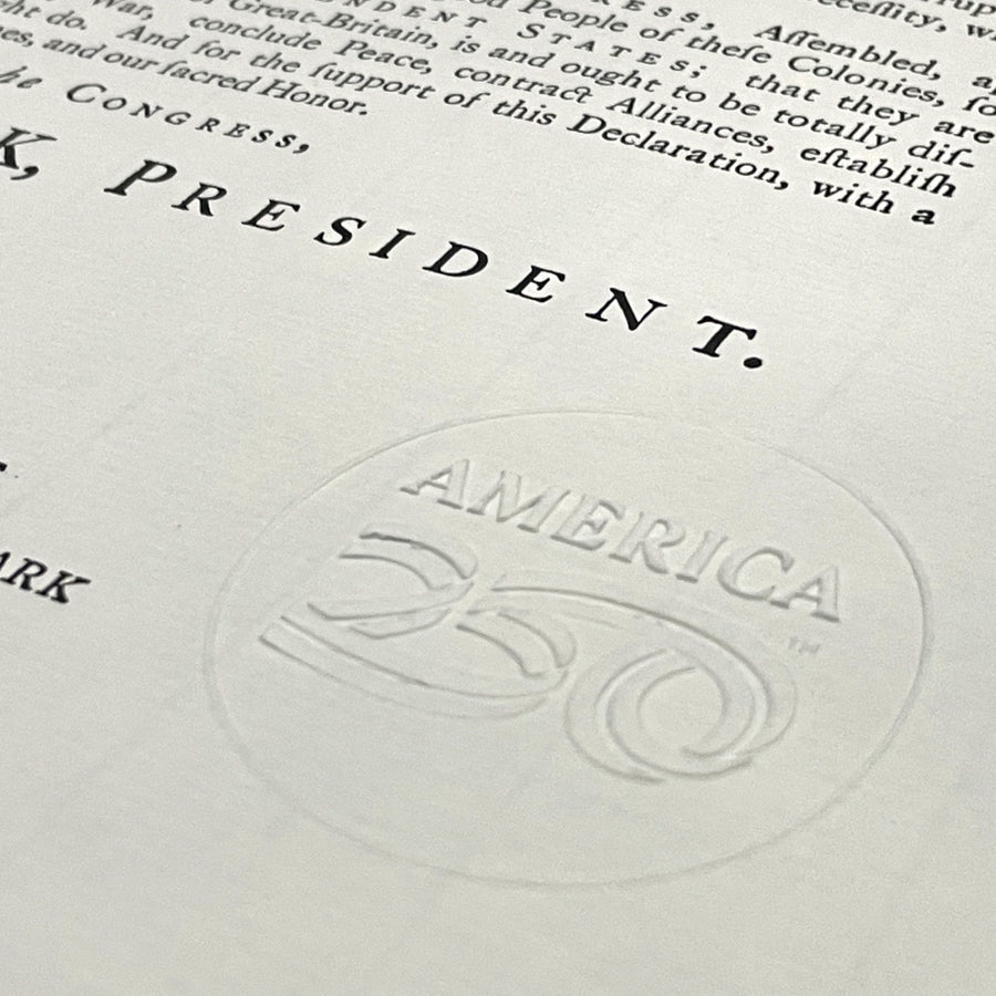 America250™ Declaration of Independence